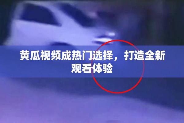 黄瓜视频成热门选择，打造全新观看体验