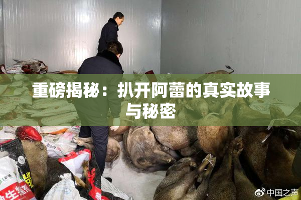 重磅揭秘：扒开阿蕾的真实故事与秘密
