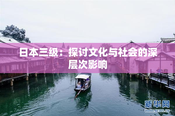 日本三级：探讨文化与社会的深层次影响