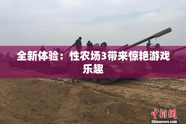 全新体验：性农场3带来惊艳游戏乐趣