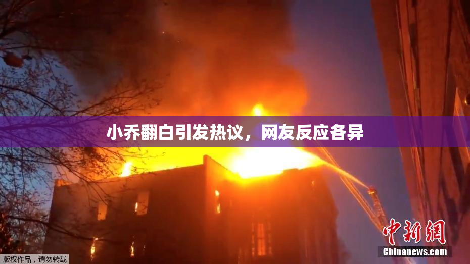 小乔翻白引发热议，网友反应各异